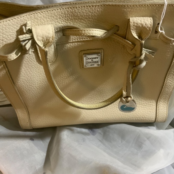 Dooney&Bourke Off white Leather shoulder bag - Picture 5 of 9